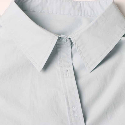 Cropped X Long Sleeve Shirt