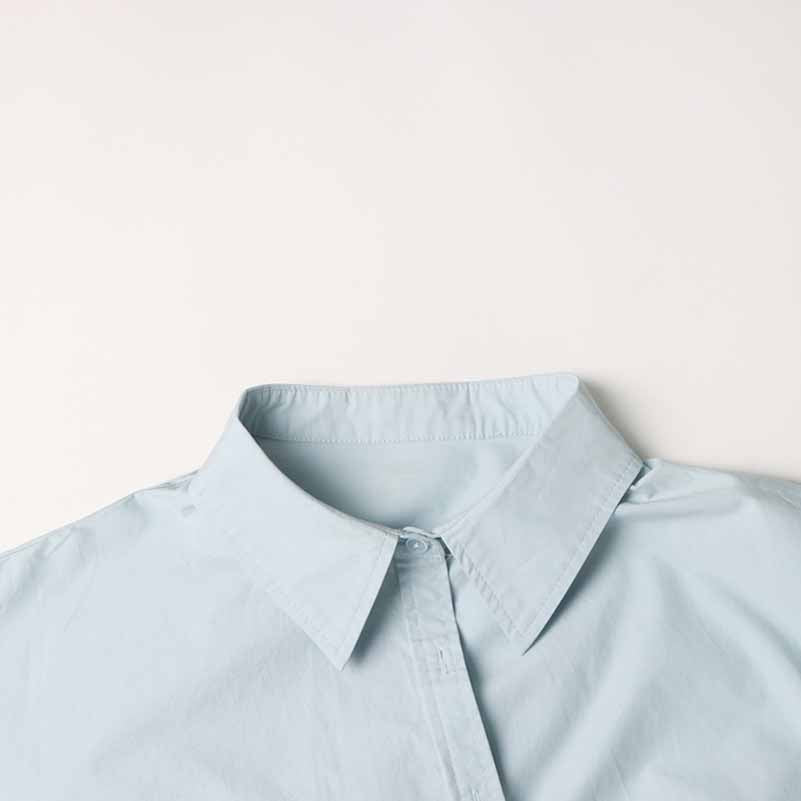 Cropped X Long Sleeve Shirt