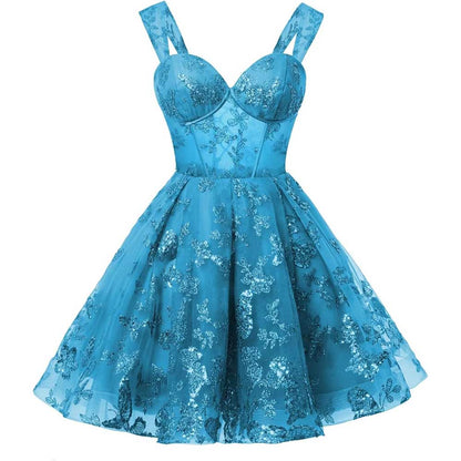 Sparkly Homecoming Dresses Teens Short Prom Dress Juniors Cocktail Dress