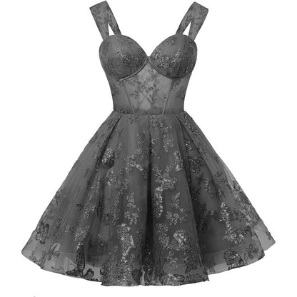 Sparkly Homecoming Dresses Teens Short Prom Dress Juniors Cocktail Dress