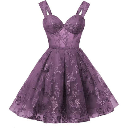 Sparkly Homecoming Dresses Teens Short Prom Dress Juniors Cocktail Dress