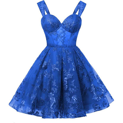 Sparkly Homecoming Dresses Teens Short Prom Dress Juniors Cocktail Dress