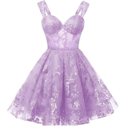 Sparkly Homecoming Dresses Teens Short Prom Dress Juniors Cocktail Dress