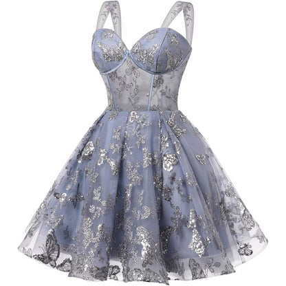 Sparkly Homecoming Dresses Teens Short Prom Dress Juniors Cocktail Dress