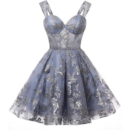 Sparkly Homecoming Dresses Teens Short Prom Dress Juniors Cocktail Dress