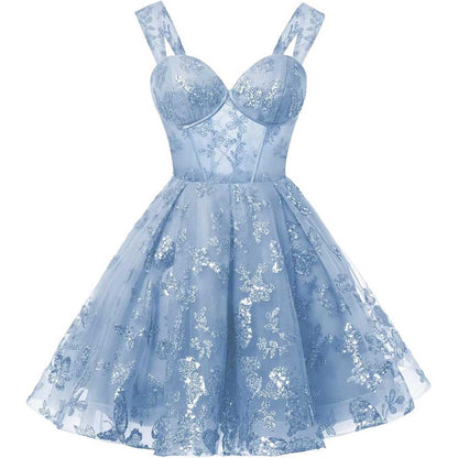 Sparkly Homecoming Dresses Teens Short Prom Dress Juniors Cocktail Dress