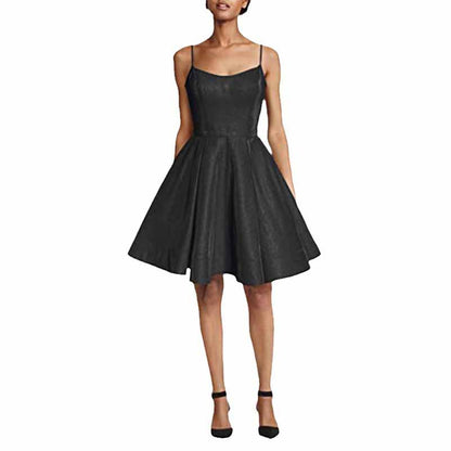 Womens Spaghetti Straps A-Line Mini Homecoming Dress Cocktail Dress