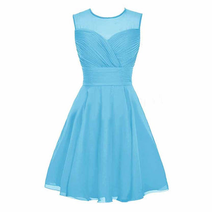 Homecoming Dress Short Prom Dresses Chiffon A-Line Junior Prom Dress