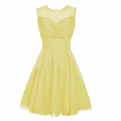 Homecoming Dress Short Prom Dresses Chiffon A-Line Junior Prom Dress