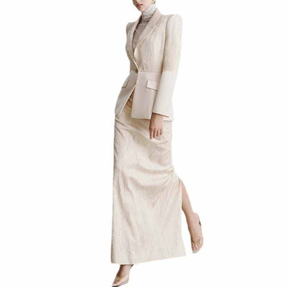 Women's Skirt Suit Elegant Formal Suit High Fashion Wedding Suit