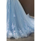 Princess off Shoulder Quinceanera Dresses Puffy Tulle Sweet 16 Dress with Train