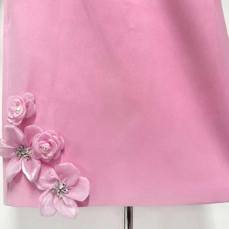 Flower Applique Midi Dresses for women