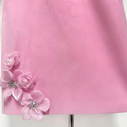 Flower Applique Midi Dresses for women