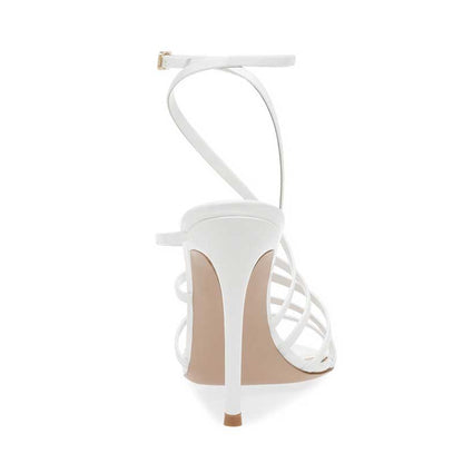 Women's Strappy High Heels Sandals Summer Dress Shos Stiletto Heels