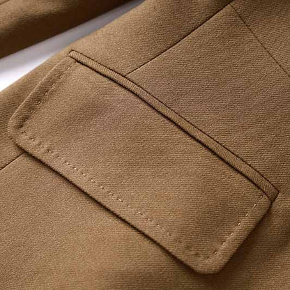 Women's Blazer Suits One Button Two Piece Solid Pant Suit Wedding Business Office Lady Suits Sets