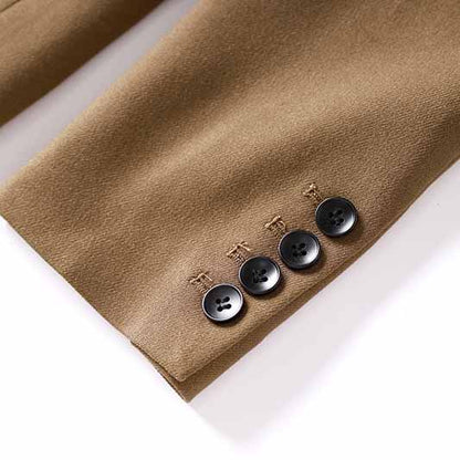 Women's Blazer Suits One Button Two Piece Solid Pant Suit Wedding Business Office Lady Suits Sets