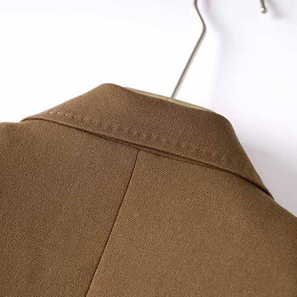 Women's Blazer Suits One Button Two Piece Solid Pant Suit Wedding Business Office Lady Suits Sets