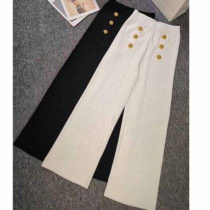 Women's Knitted Pantsuit Wedding Suit