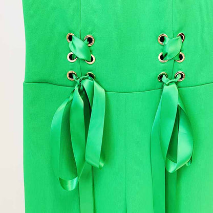 Women's Sleeveless Jumpsuit One Pieces Pantsuit Straight-Leg Jumper