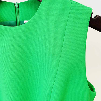 Women's Sleeveless Jumpsuit One Pieces Pantsuit Straight-Leg Jumper