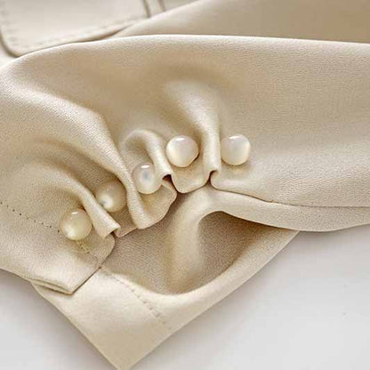 Women's Summber Blazer Work Office Blazers One Button Jacket with Pocket