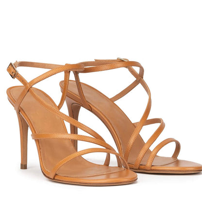 Women's High Heeled Strappy Stiletto Sandals