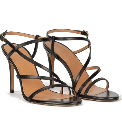 Women's High Heeled Strappy Stiletto Sandals