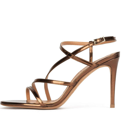Women's High Heeled Strappy Stiletto Sandals