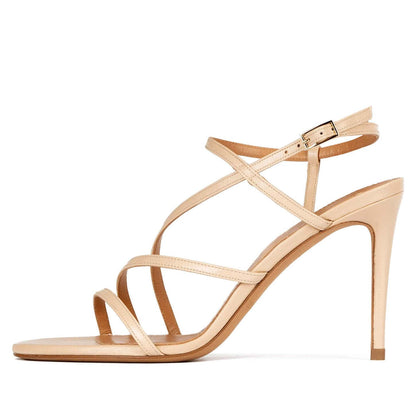 Women's High Heeled Strappy Stiletto Sandals