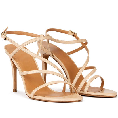 Women's High Heeled Strappy Stiletto Sandals
