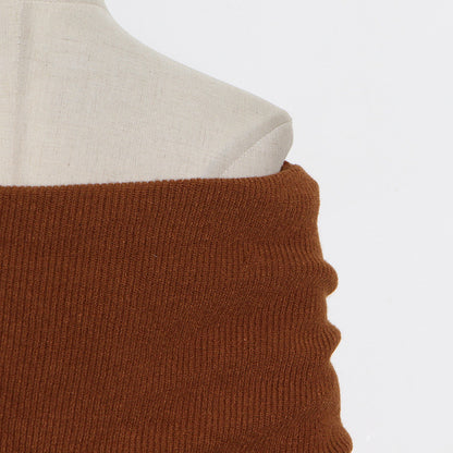 Women's Off-Shoulder Knitted Top