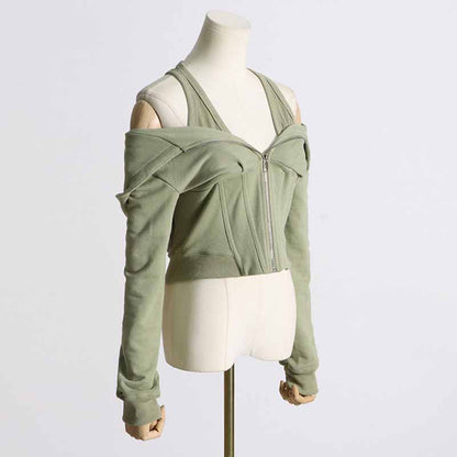 Women's Layered Corset hoodie