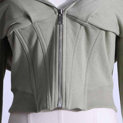 Women's Layered Corset hoodie