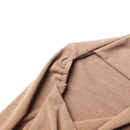 Long Sleeve Cut Out Knitted Midi Dress