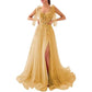 Garden Prom Dress Tulle Long Appliques Birthday Party Ball Gowns Wedding Prom