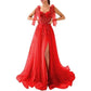 Garden Prom Dress Tulle Long Appliques Birthday Party Ball Gowns Wedding Prom