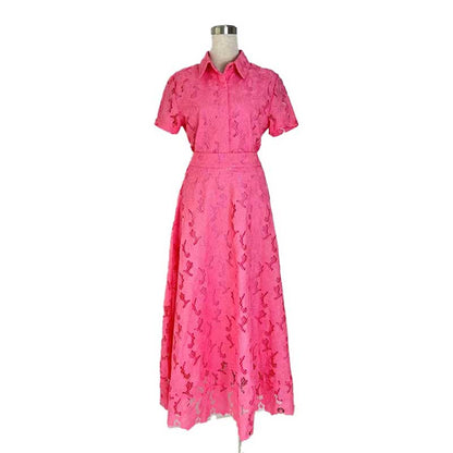 Women's Lace Long Skirt Suit