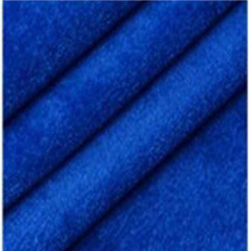 Rich blue fabric showcasing a velvet hooded cape for Halloween by S&DCo, ideal for medieval costumes