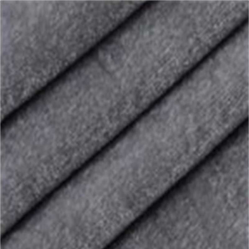 S&DCo. soft gray fabric detailed close-up for a velvet hooded cape for Halloween