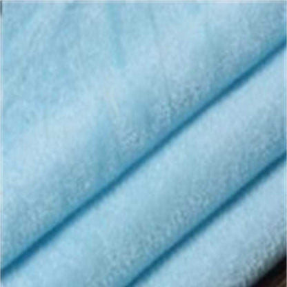 Soft blue fabric texture ideal for a velvet hooded cape for Halloween costumes