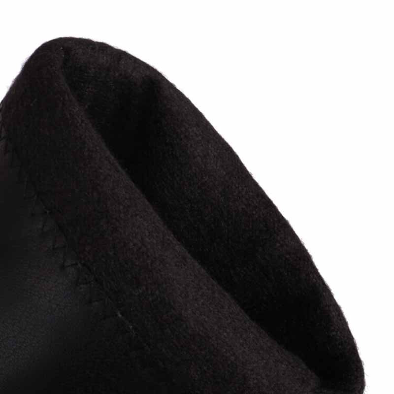 Close-up of vintage floral western booties women showing soft fabric lining and stylish design