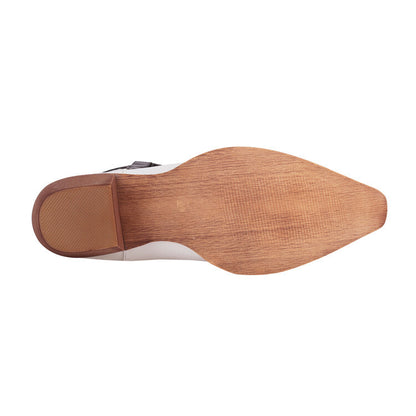 Sole of vintage floral western booties women showcasing durable materials and stylish design