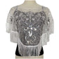 1920s Sequin Beaded Shawl Wraps Evening Cape Scarf for Wedding Prom