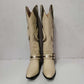 Women Off-White / Ivory Western Cowgirl Boots