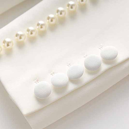 Women White fitted Blazer + Mid-High Rise Flare Trousers Suit Pantsuit