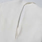 Women's Deep-V White Blazer Trendy Jacket with Cut-out Back