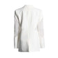 Women's Lace Stitching Blazer in White