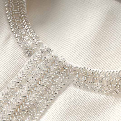 Women's Ivory Tweed Blazer Jacket