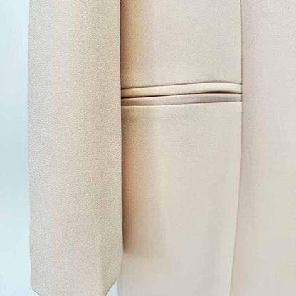 Long Sleeve Floral Crystal Maxi Coat Dress Long Blazer Dress