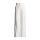 White Rose-applique Blazer Pants Suit Wedding Suit